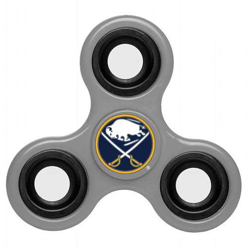 NHL Buffalo Sabres 3 Way Fidget Spinner G99 - Gray